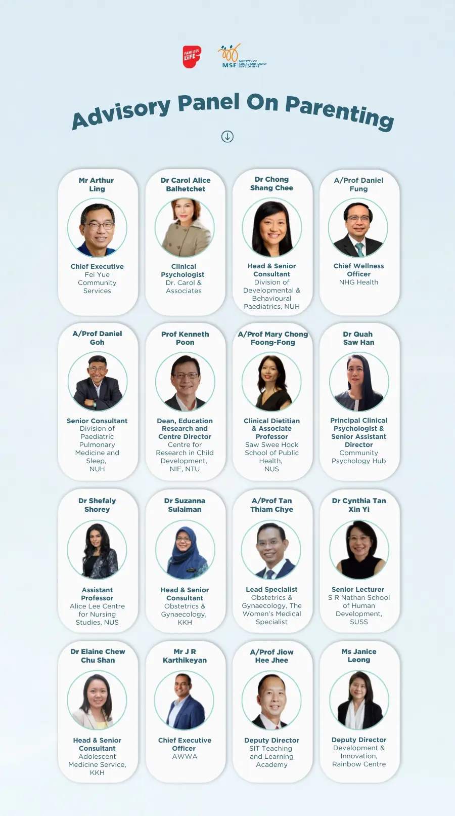 Advisory Panel On Parenting 2026 to 2029
