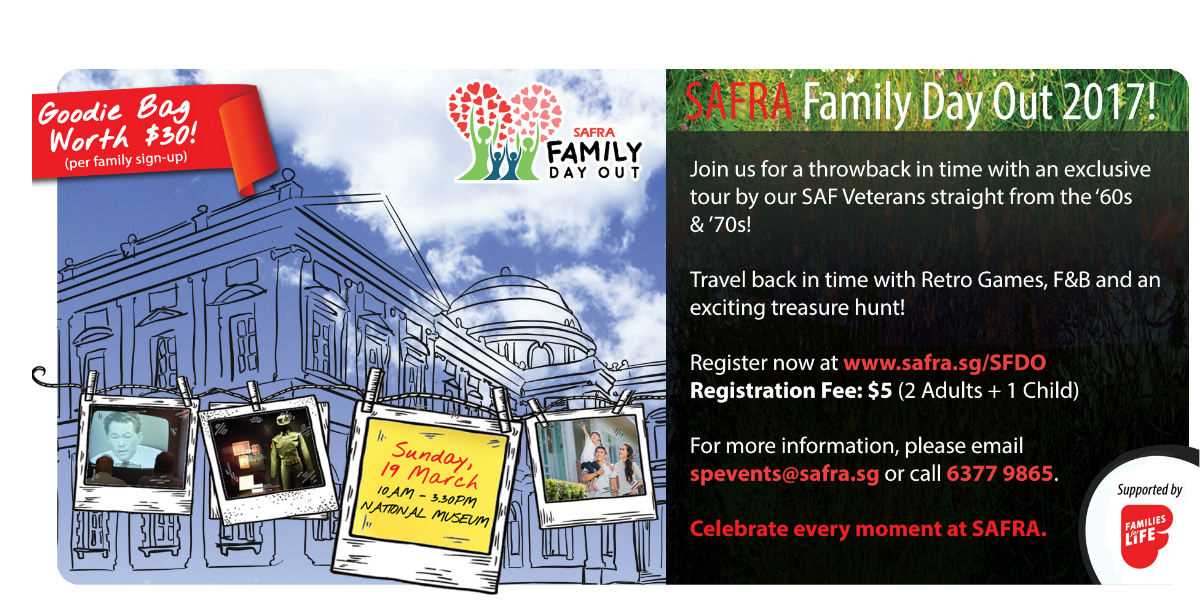 SAFRA Family Day Out to National Museum of Singapore
