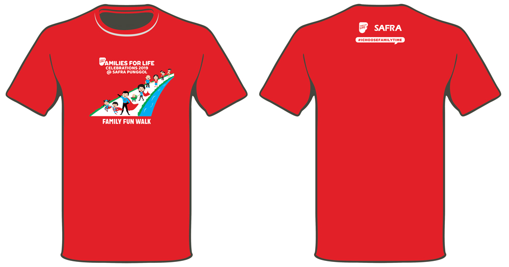 Family Fun Walk Participant Tshirt