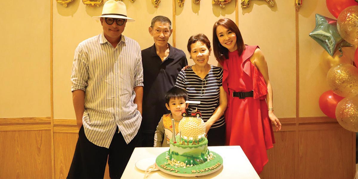 Fann Wong Shares about Zed's Bond with his Grandparents