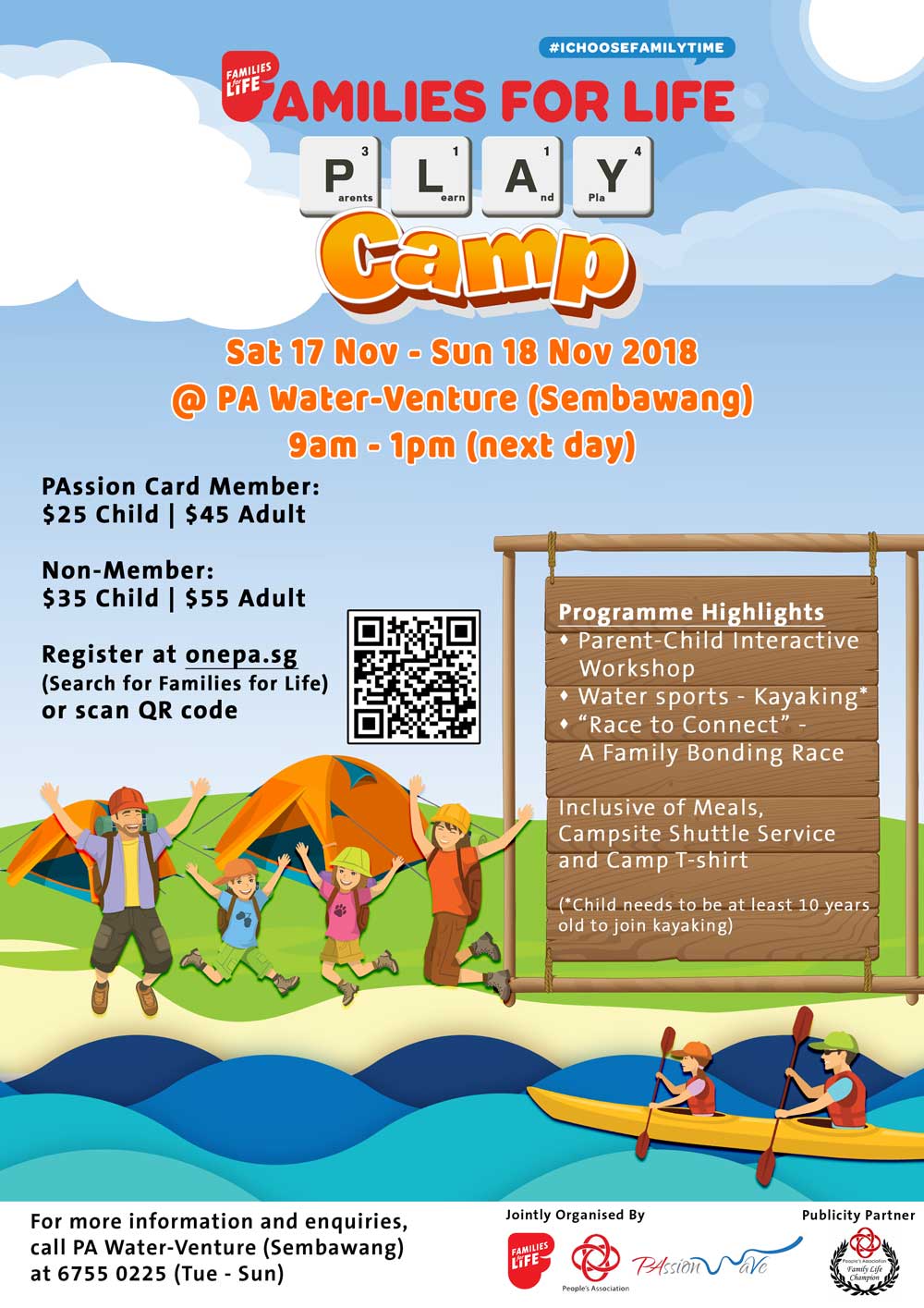 FFL PLAY Camp 2018 Poster