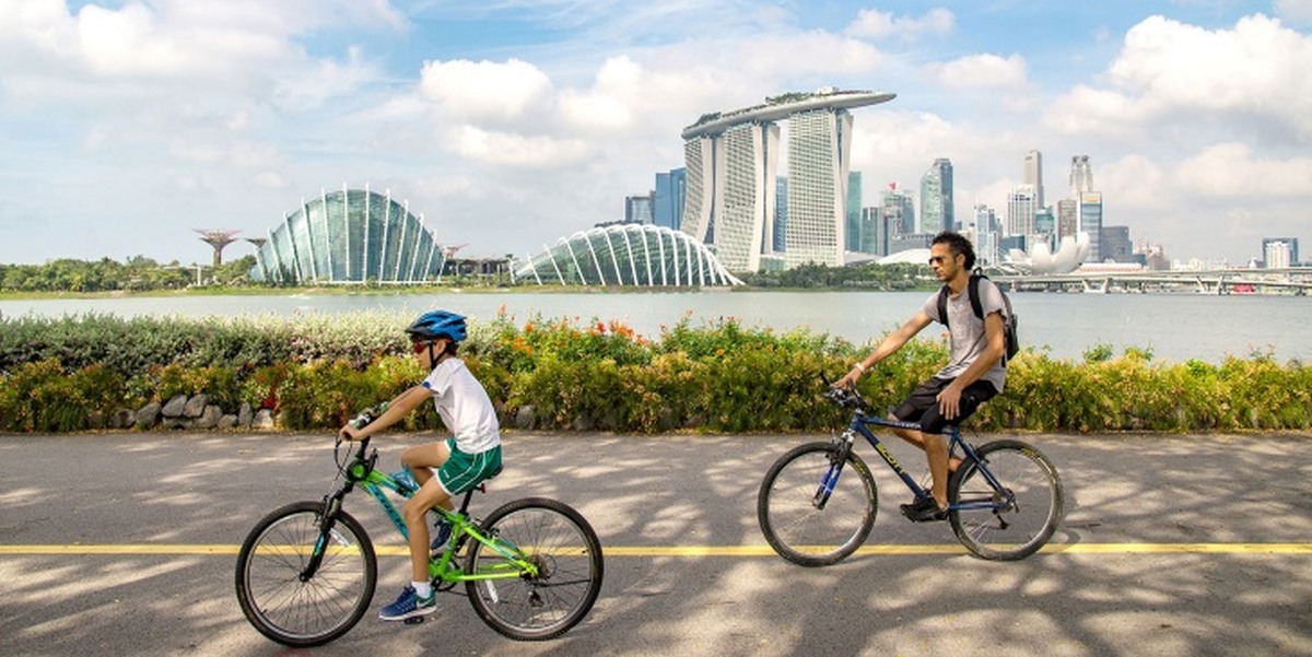 Cycling trail