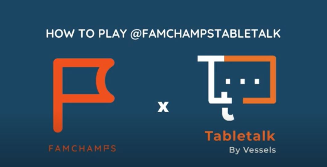 FamChamps TableTalkBot Video