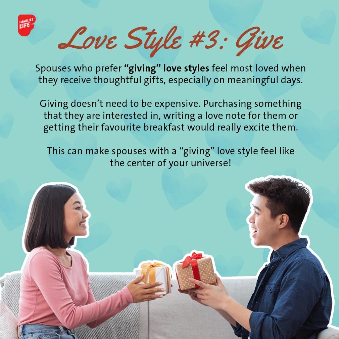 Love Style #3: Give