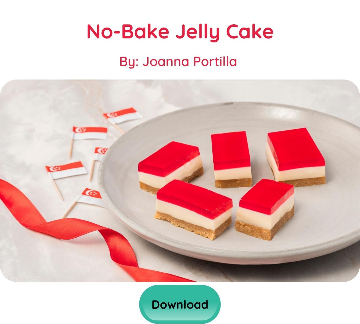 No Bake Jelly Cake