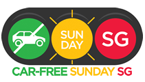 Car-Free Sunday SG logo